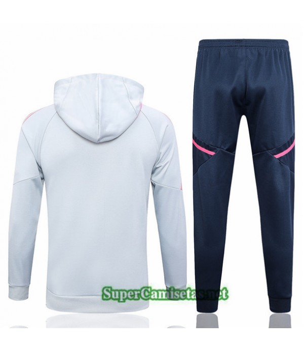 Tailandia Chaqueta Chándal Arsenal Sombrero Blanco 2023/24