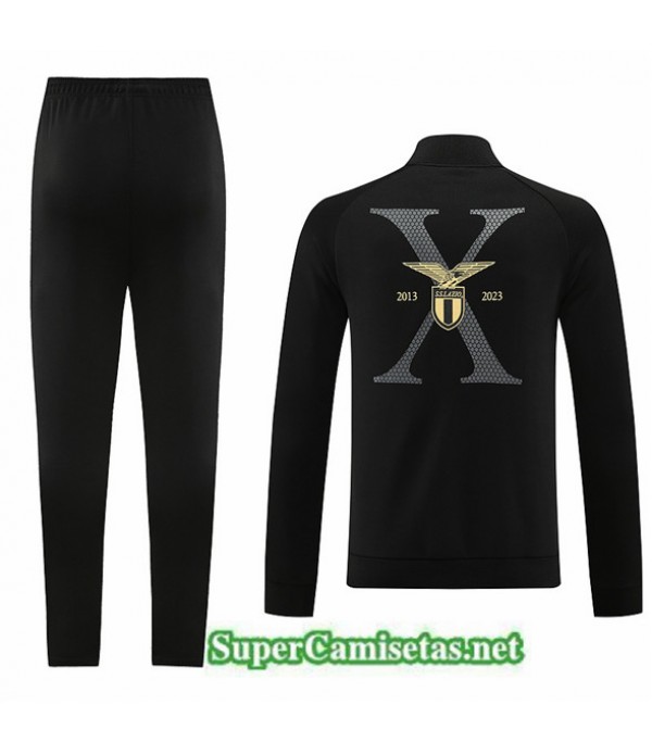 Tailandia Chaqueta Chándal Lazio Negro 2023/24