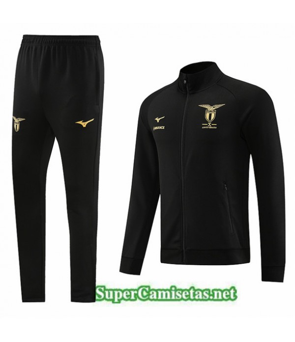 Tailandia Chaqueta Chándal Lazio Negro 2023/24