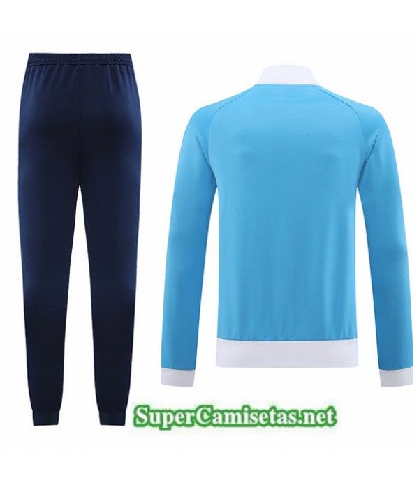 Tailandia Chaqueta Chándal Manchester City Azul 2023/24