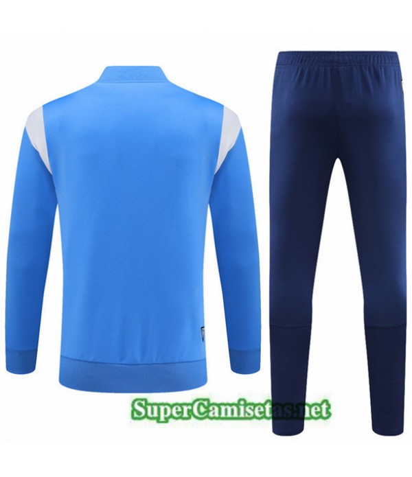 Tailandia Chaqueta Chándal Marsella Azul 2023/24