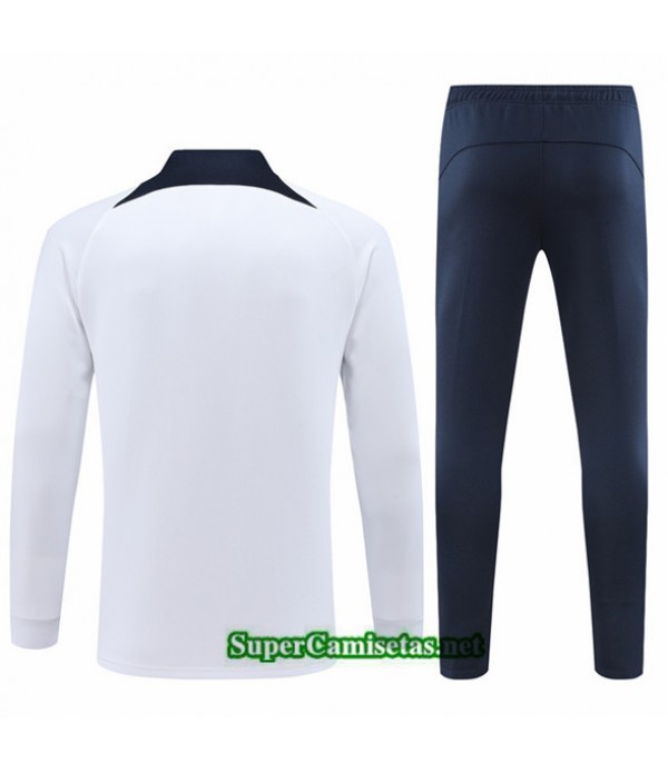 Tailandia Chaqueta Chándal Psg Blanco 2023/24