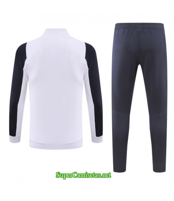 Tailandia Chaqueta Chándal Real Madrid Blanco 2023/24