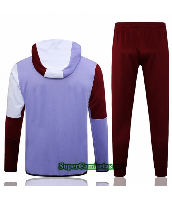 Tailandia Chaqueta Chándal Nike Sombrero Púrpura 2023/24