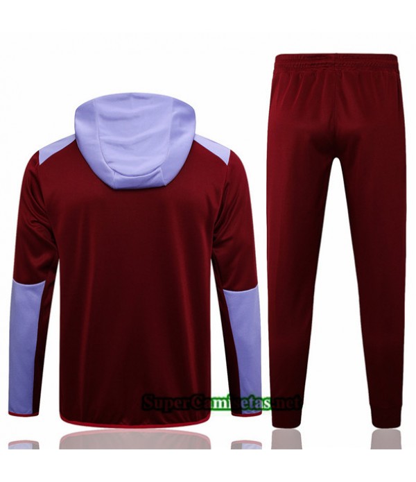 Tailandia Chaqueta Chándal Nike Sombrero Rojo 2023/24