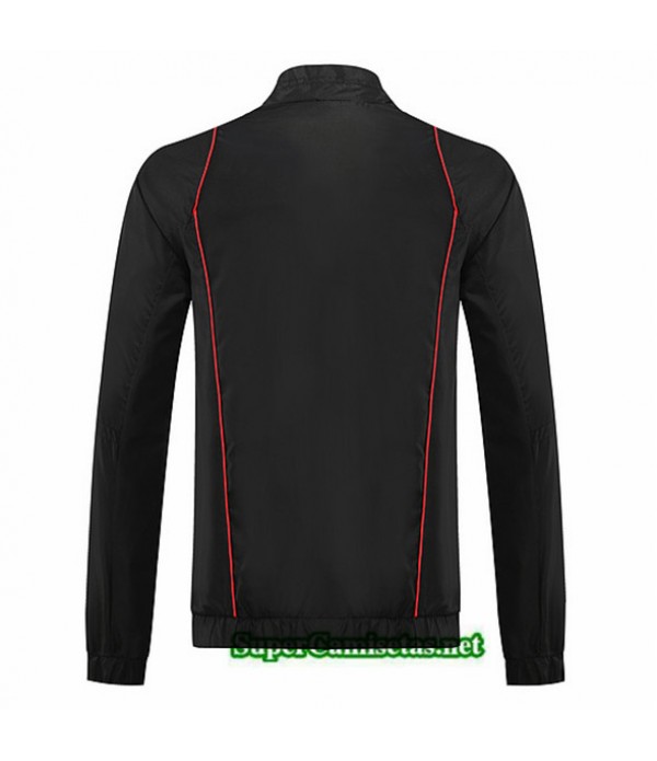 Tailandia Chaqueta Rompevientos Argentina Negro 2023/24
