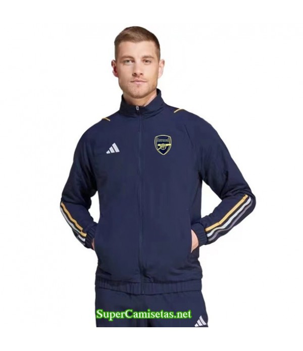 Tailandia Chaqueta Rompevientos Arsenal Azul 2023/24