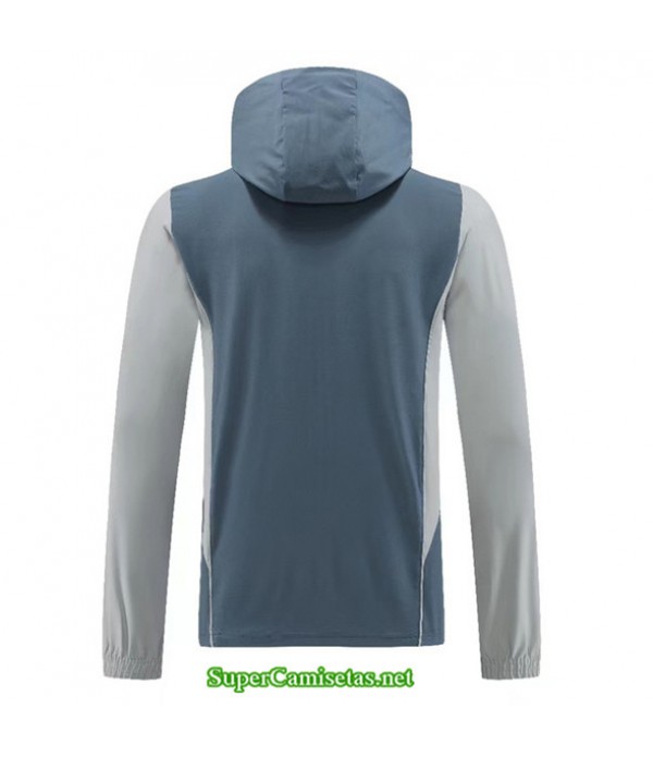 Tailandia Chaqueta Rompevientos Arsenal Azul/gris 2023/24