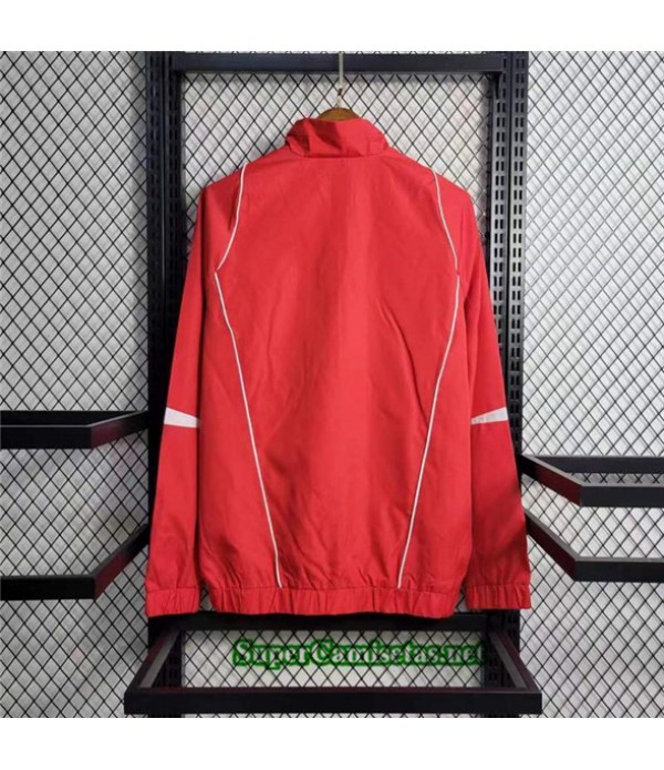 Tailandia Chaqueta Rompevientos Arsenal Rojo 2023/24