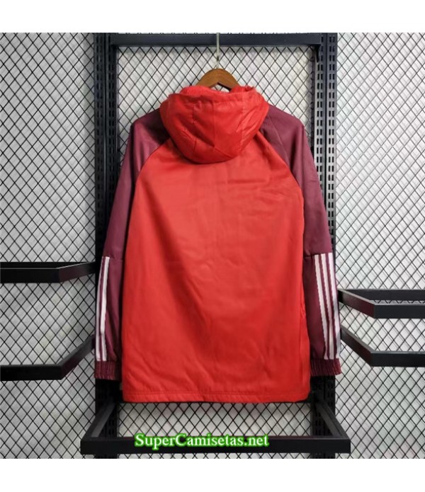 Tailandia Chaqueta Rompevientos México Rojo 2023/24