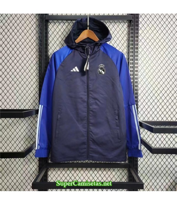 Tailandia Chaqueta Rompevientos Real Madrid Azul 2...