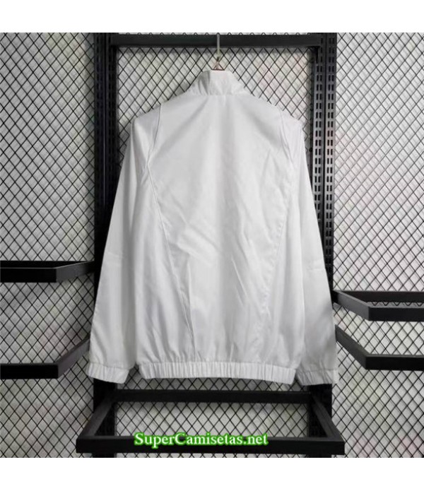 Tailandia Chaqueta Rompevientos Real Madrid Blanco 2023/24