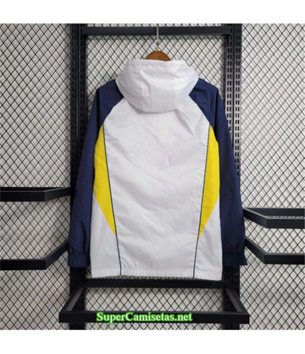 Tailandia Chaqueta Rompevientos Real Madrid Blanco 2023/24