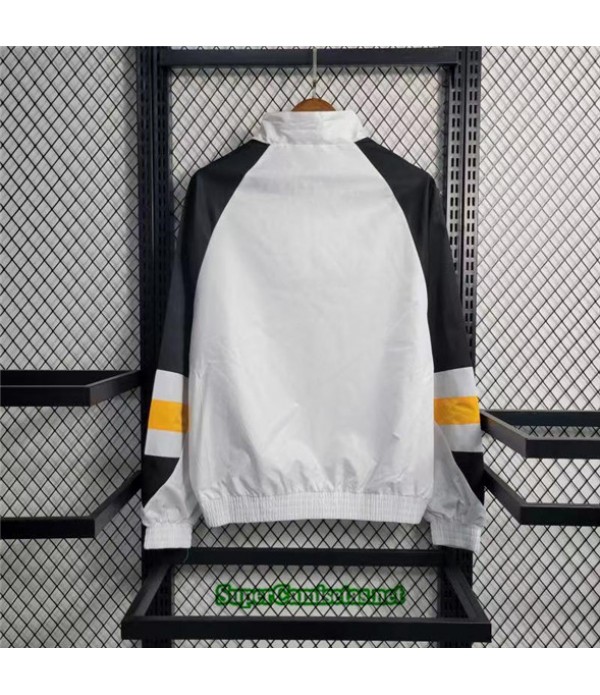 Tailandia Chaqueta Rompevientos Real Madrid Blanco 2023/24