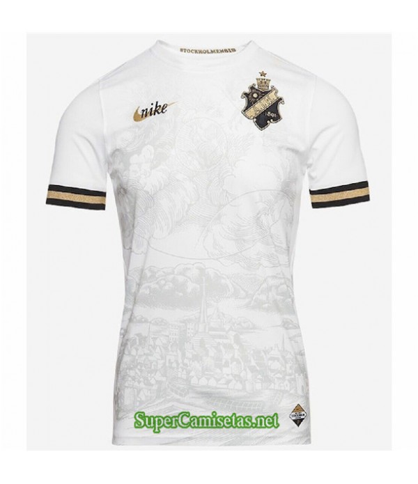 Tailandia Equipacion Camiseta Aik Solna Especial Blanco 2023/24