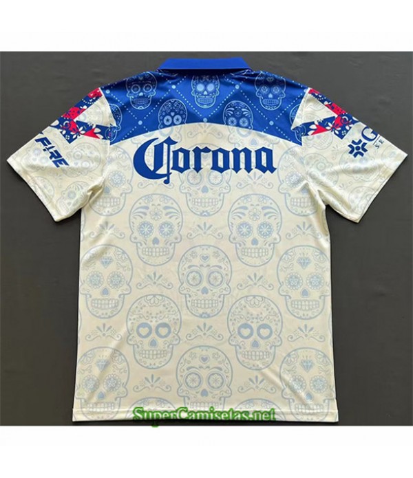 Tailandia Equipacion Camiseta Cf America Especial Blanco 2023/24