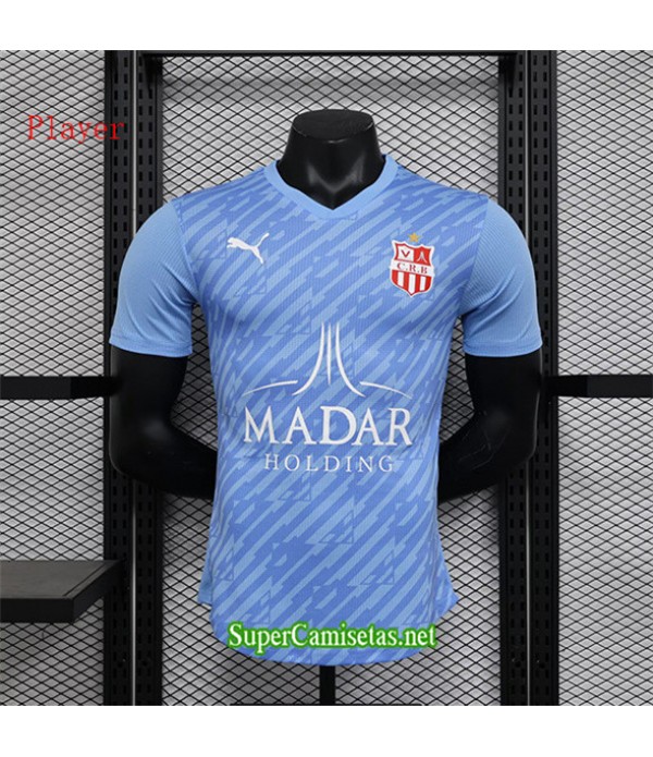 Tailandia Equipacion Camiseta Cr Belouizdad Player Azul 2023/24