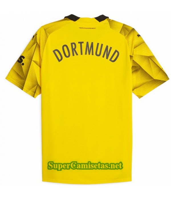 Tailandia Equipacion Camiseta Dortmund Ldc Amarillo 2023/24