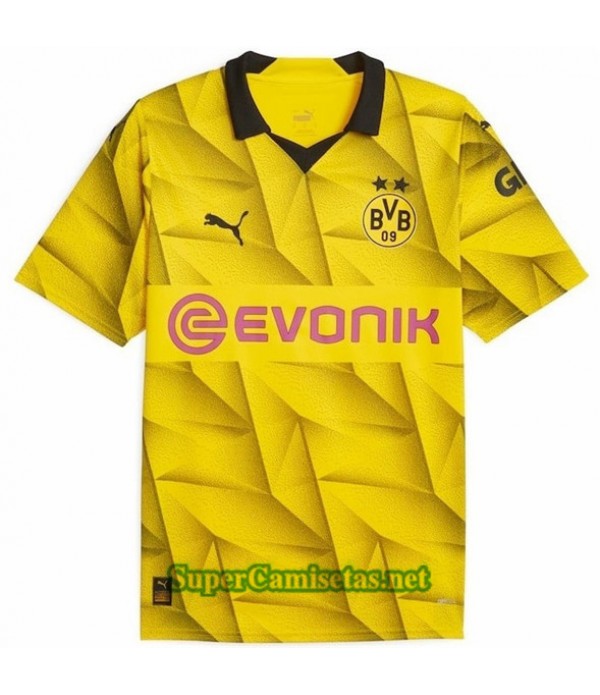 Tailandia Equipacion Camiseta Dortmund Ldc Amarill...