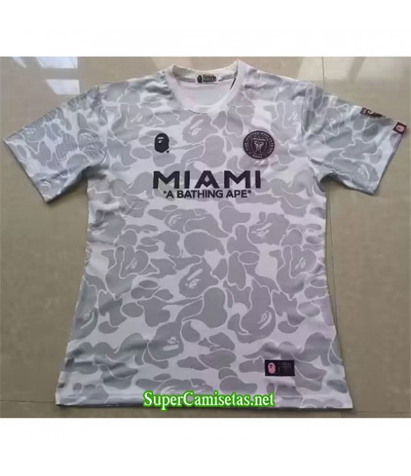 Tailandia Equipacion Camiseta Inter Miami Training Blanco/gris 2023/24