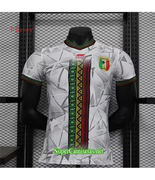 Tailandia Equipacion Camiseta Mali Player Blanco 2023/24