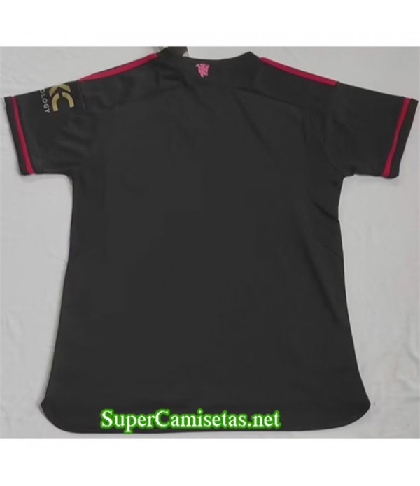 Tailandia Equipacion Camiseta Manchester United Negro 2023/24