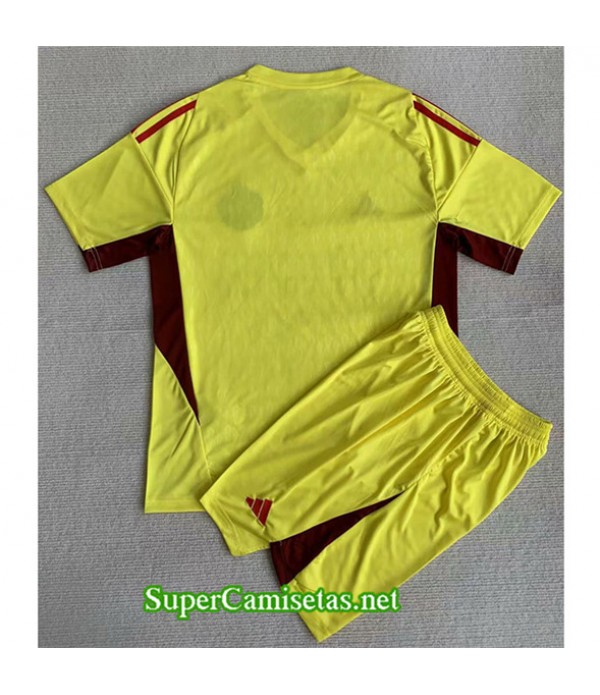 Tailandia Equipacion Camiseta Manchester United Niño Portero Amarillo 2023/24