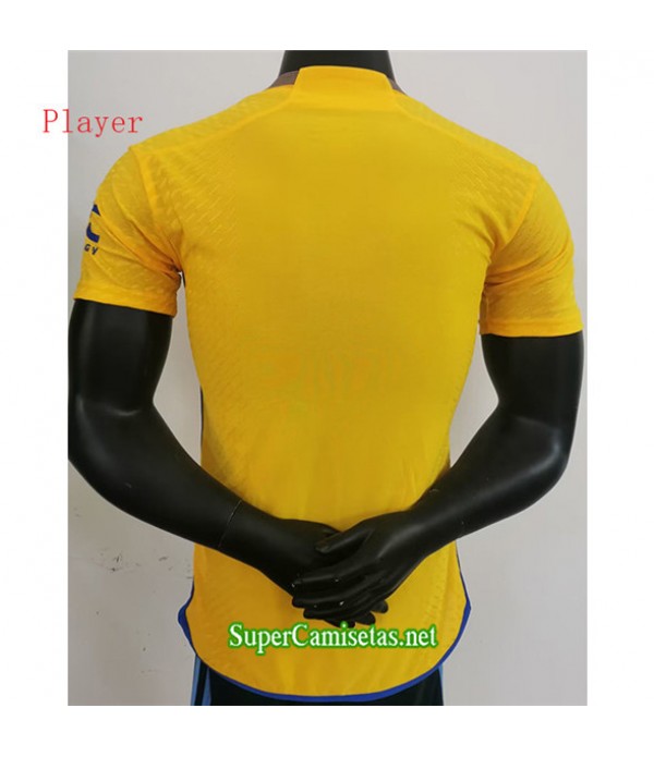 Tailandia Equipacion Camiseta Manchester United Player Amarillo 2023/24