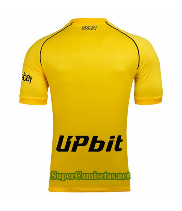 Tailandia Equipacion Camiseta Napoli Portero Amarillo 2023/24