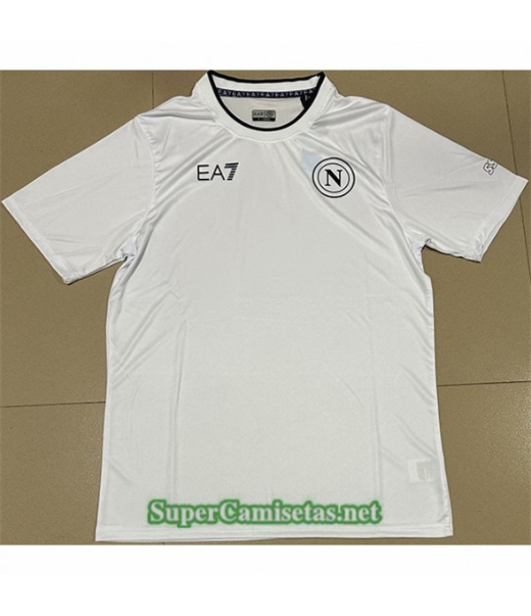 Tailandia Equipacion Camiseta Napoli Casual Blanco 2023/24