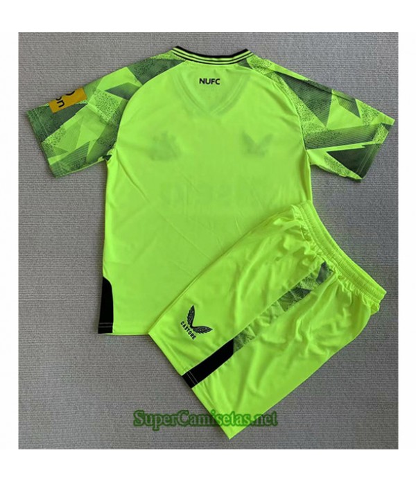 Tailandia Equipacion Camiseta Newcastle United Niño Verde 2023/24