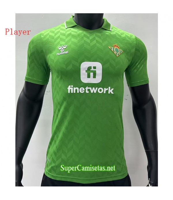 Tailandia Equipacion Camiseta Real Betis Player Verde 2023/24