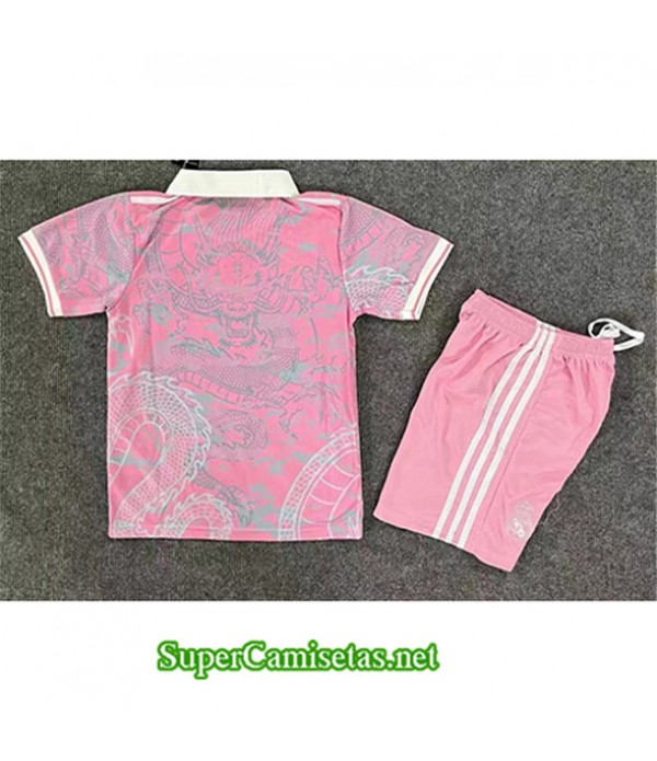Tailandia Equipacion Camiseta Real Madrid Niño Rosa 2023/24