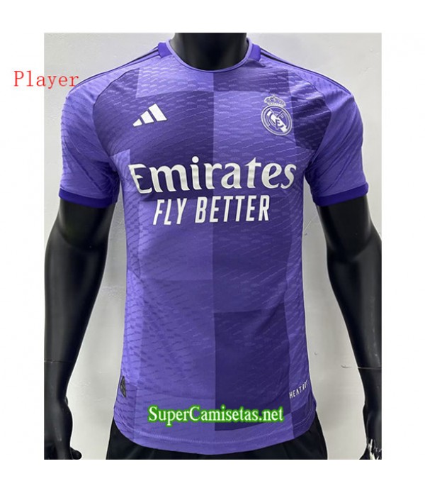 Tailandia Equipacion Camiseta Real Madrid Player Púrpura 2023/24