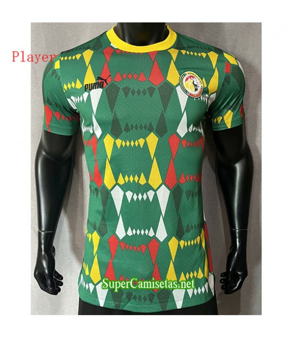 Tailandia Equipacion Camiseta Senegal Player Verde 2023/24