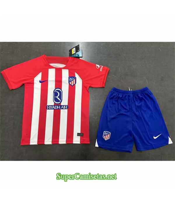 Tailandia Primera Equipacion Camiseta Atletico De Madrid Niño 2023/24