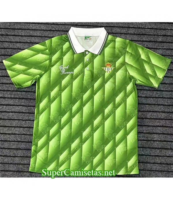 Tailandia Primera Equipacion Camiseta Clasicas Real Betis Hombre 1993