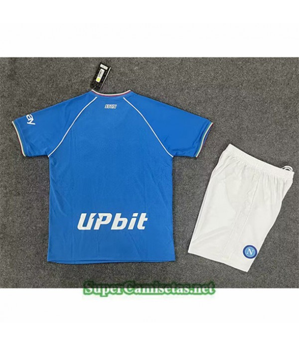 Tailandia Primera Equipacion Camiseta Napoli Niño 2023/24