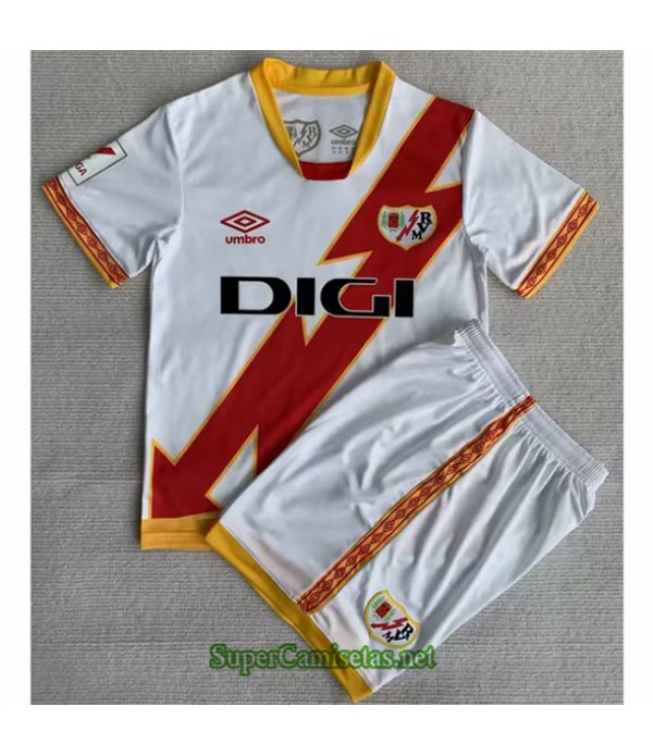 Tailandia Primera Equipacion Camiseta Rayo Vallecano Niño 2023/24
