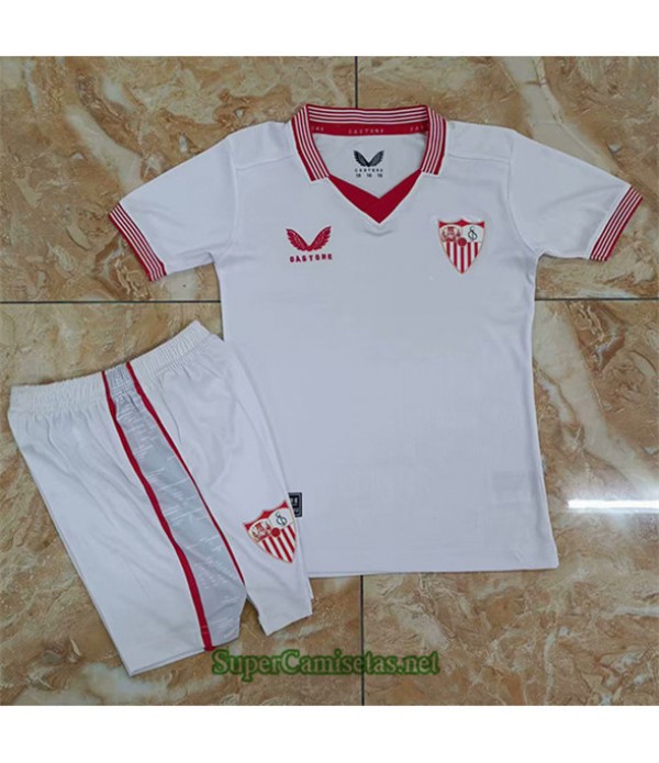 Tailandia Primera Equipacion Camiseta Sevilla Niño 2023/24