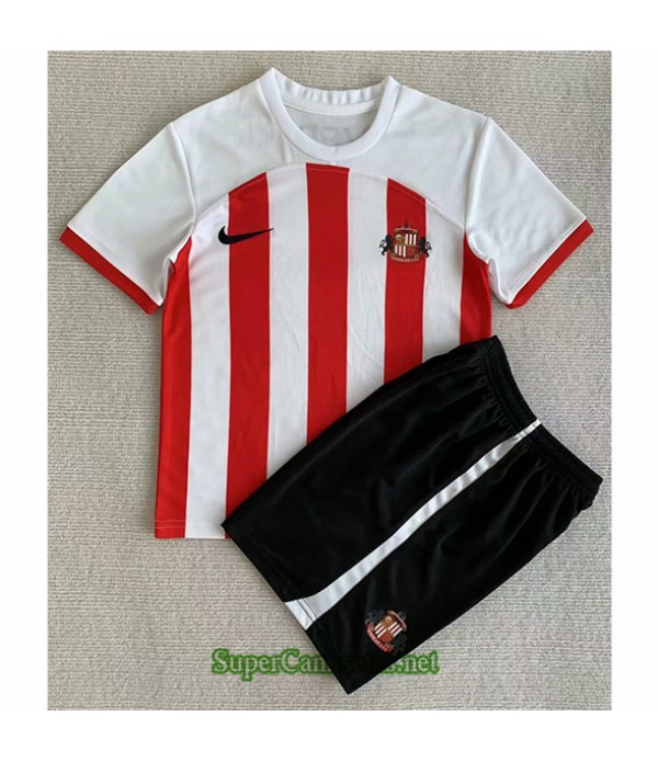 Tailandia Primera Equipacion Camiseta Sunderland Niño 2023/24
