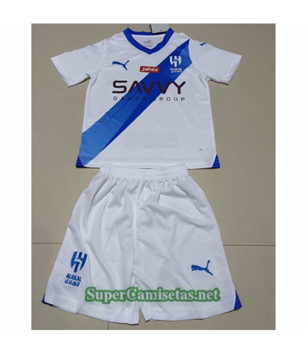 Tailandia Segunda Equipacion Camiseta Al Hilal Niño 2023/24