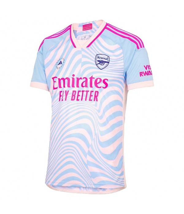 Tailandia Segunda Equipacion Camiseta Arsenal Muje...