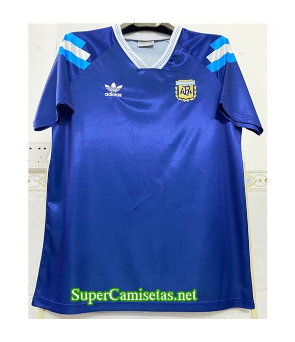 Tailandia Segunda Equipacion Camiseta Clasicas Argentina Hombre 1991 93