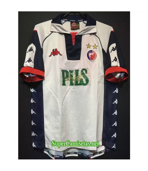 Tailandia Segunda Equipacion Camiseta Clasicas Red Star Hombre 1999 01