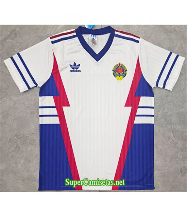 Tailandia Segunda Equipacion Camiseta Clasicas Yugoslavia Hombre 1990