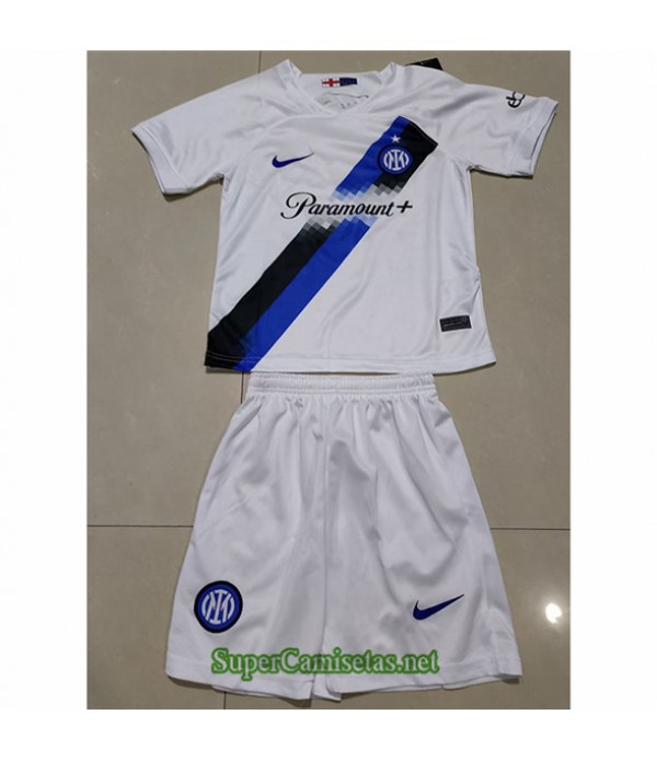 Tailandia Segunda Equipacion Camiseta Inter Milan Niño 2023/24