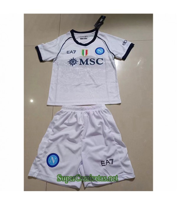 Tailandia Segunda Equipacion Camiseta Nápoles Niño 2023/24