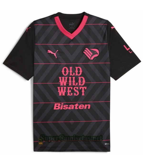 Tailandia Segunda Equipacion Camiseta Palermo Negro 2023/24