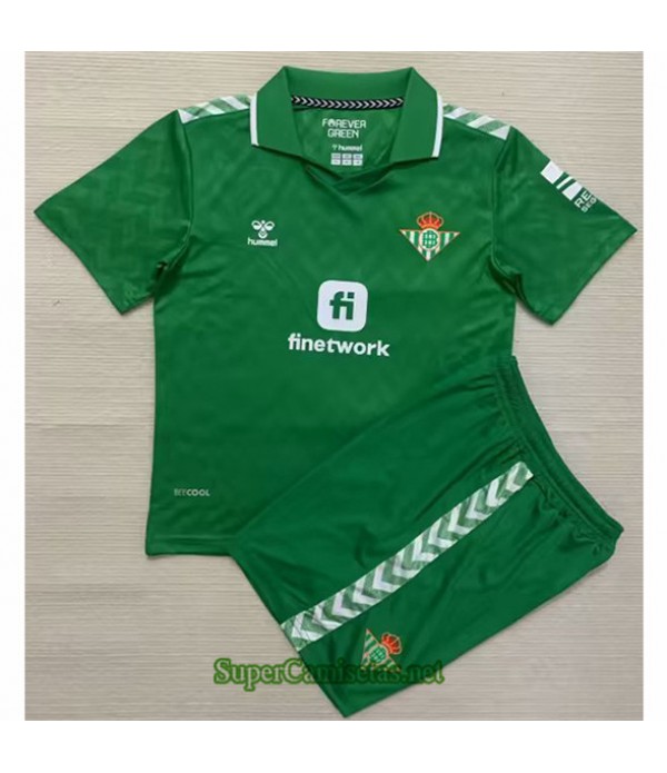 Tailandia Segunda Equipacion Camiseta Real Betis Niño 2023/24